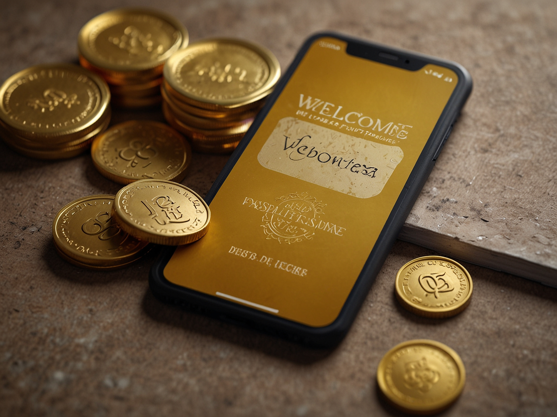 Welcome bonus graphic with deposit match