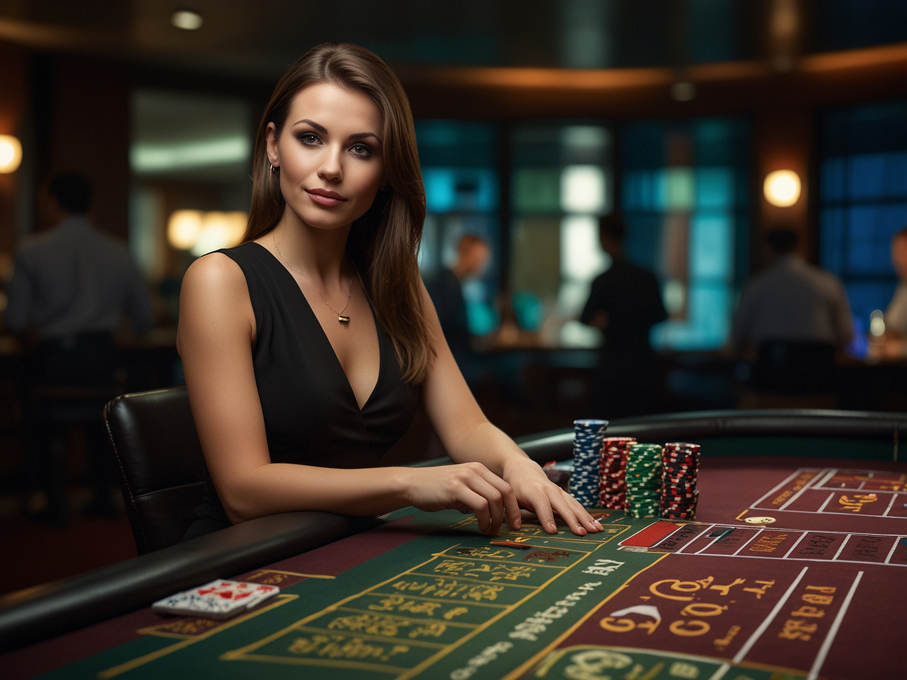 Live dealer blackjack and roulette